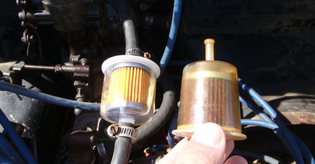 A Clogged Fuel Filter