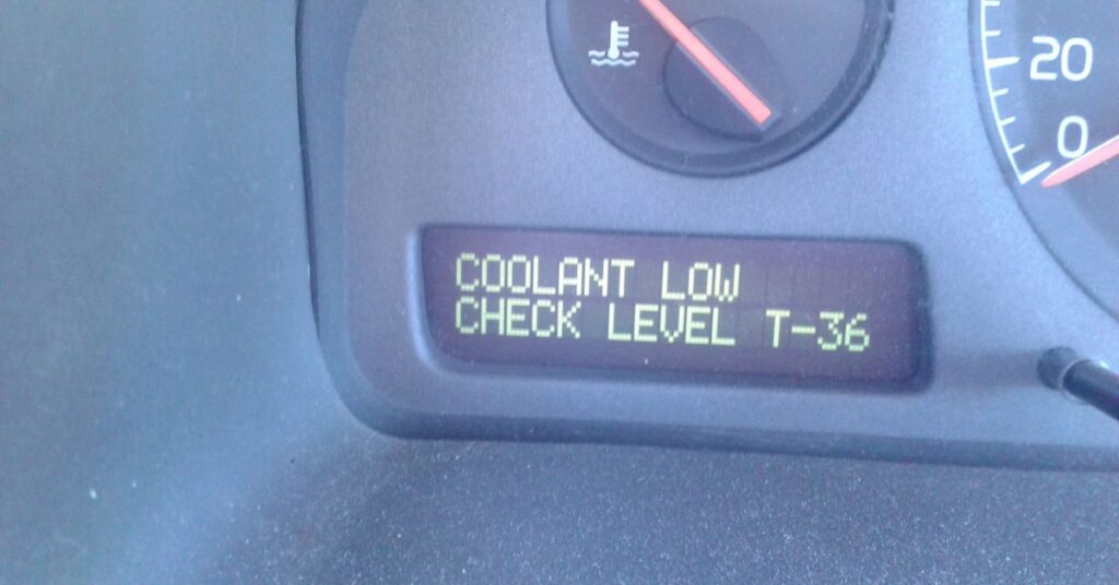 Check the Coolant Level