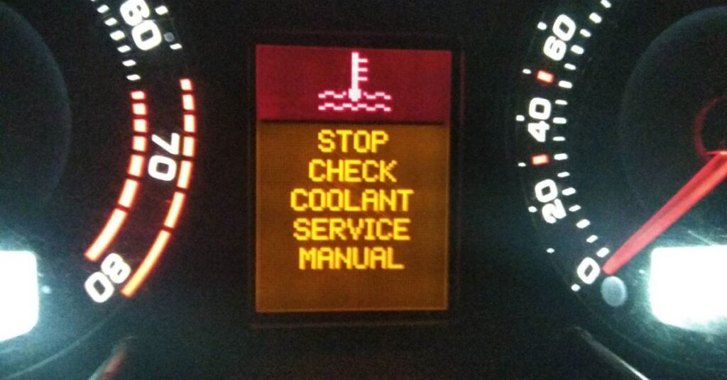 When do you need to check or add coolant