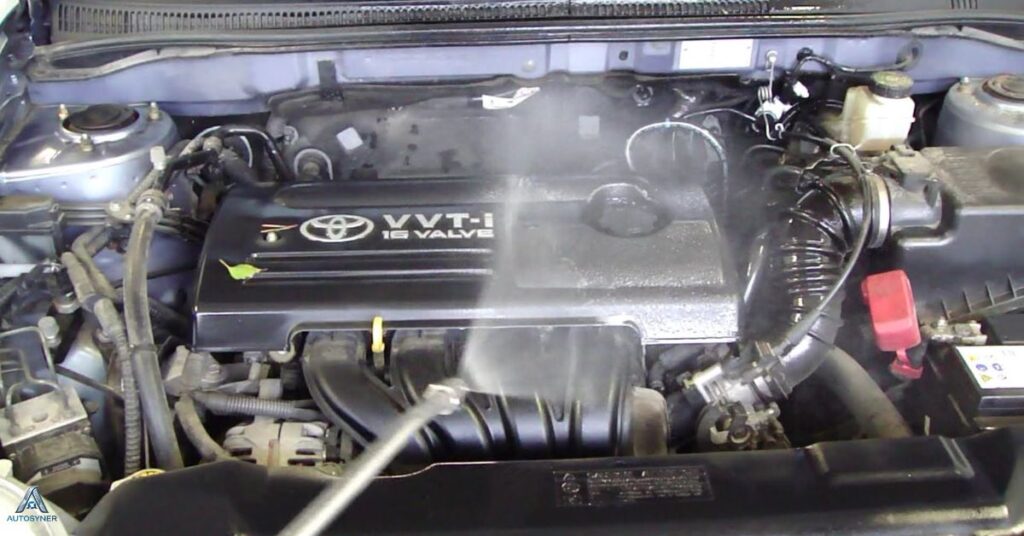 Can I pressure wash my car’s engine?