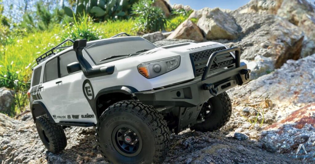 We Test the Element RC Knight runner 4x4 RTR Radio-Controlled Scale Off-Roader at Joshua tree