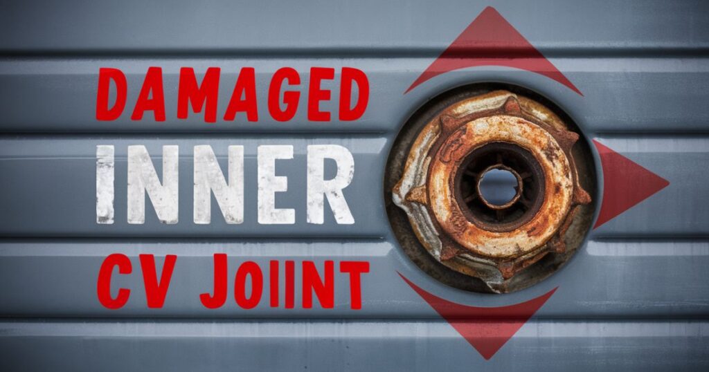 Damaged Inner CV Joint